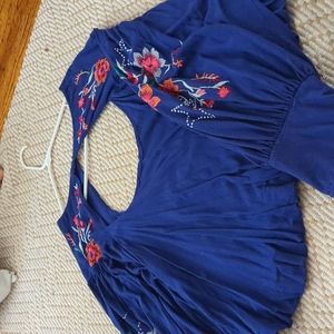 Free People Purple blouse